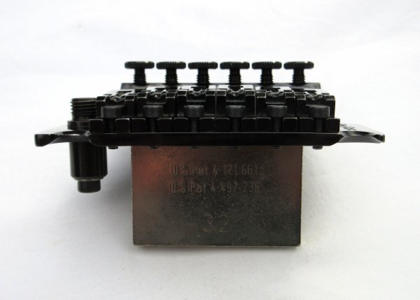 Floyd Rose　フロイドローズ MADE IN GERMANY　32mmブロック　黒　程度良し　98年製EDWARDS E-S-85HR_画像6