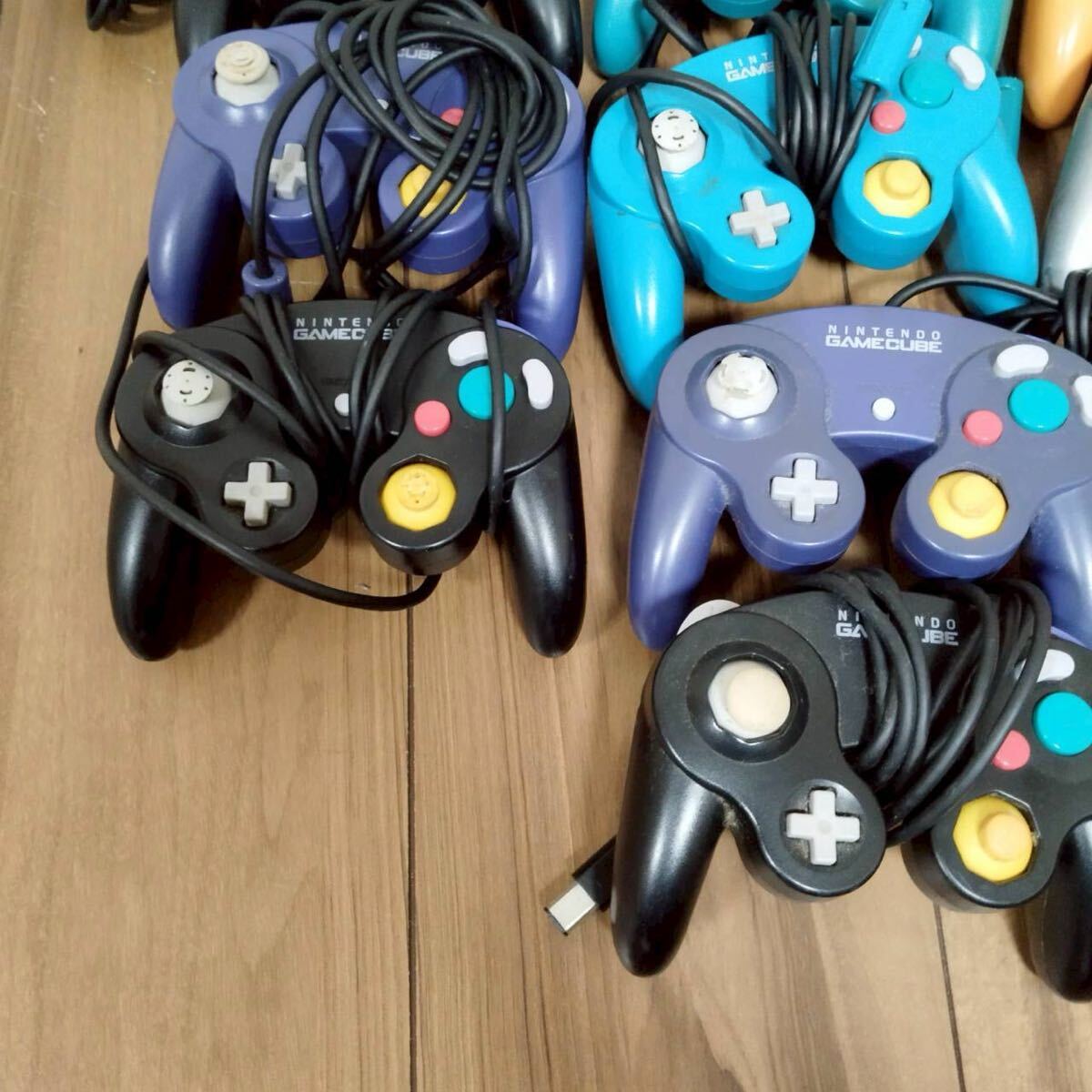Nintendo ニンテンドー 任天堂 ゲームキューブ コントローラー　13本大量おまとめセット　 GAMECUBE動作未確認　ジャンク_画像5