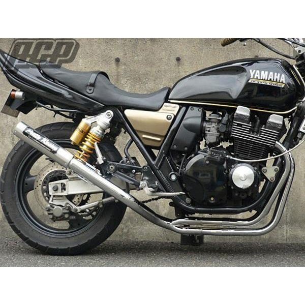 プリティー制 XJR400 ４ＨＭ 流 タイプ２ 4-2-1 マフラー メッキ