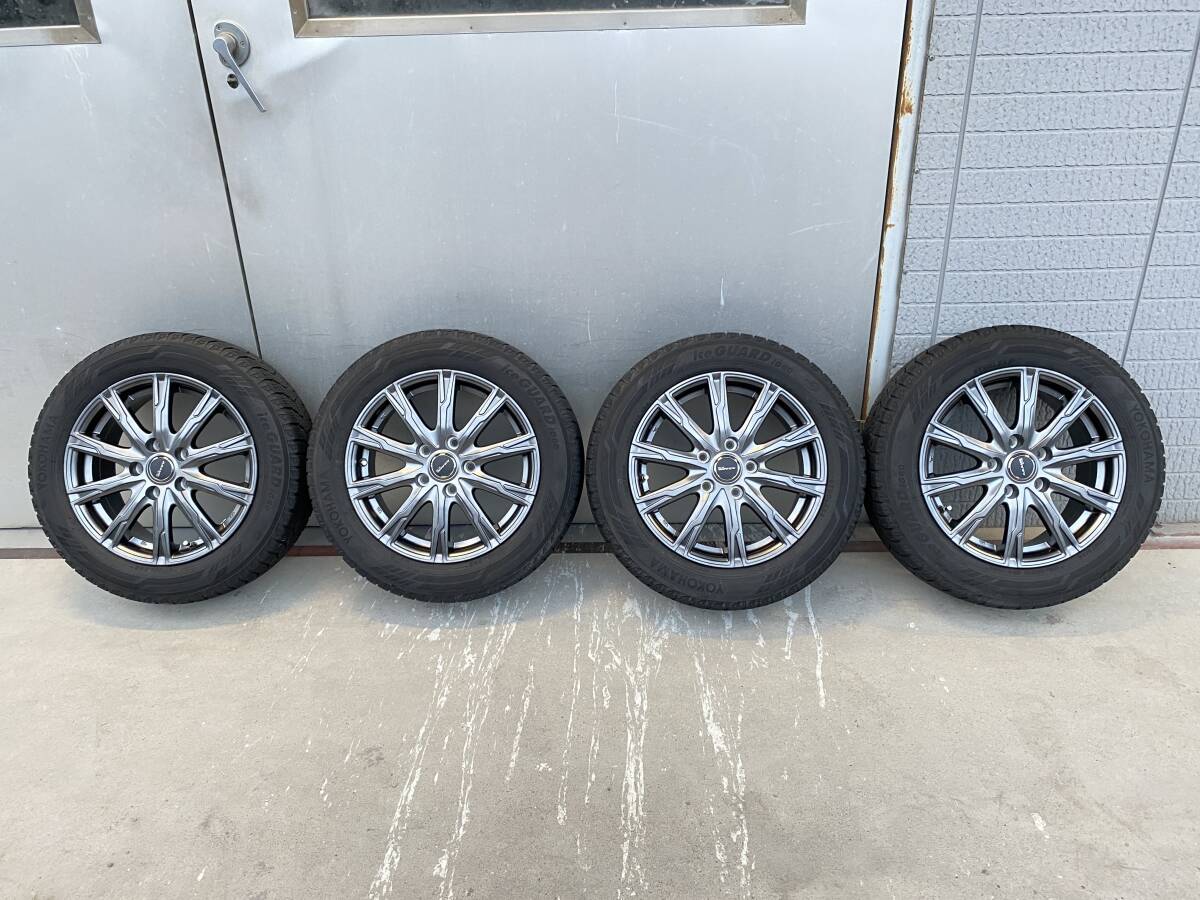 AZANE　E-10　アルミホイール　6.5J　PCD114.3　＋48　195/60　アイスガード　2510-3315_画像1