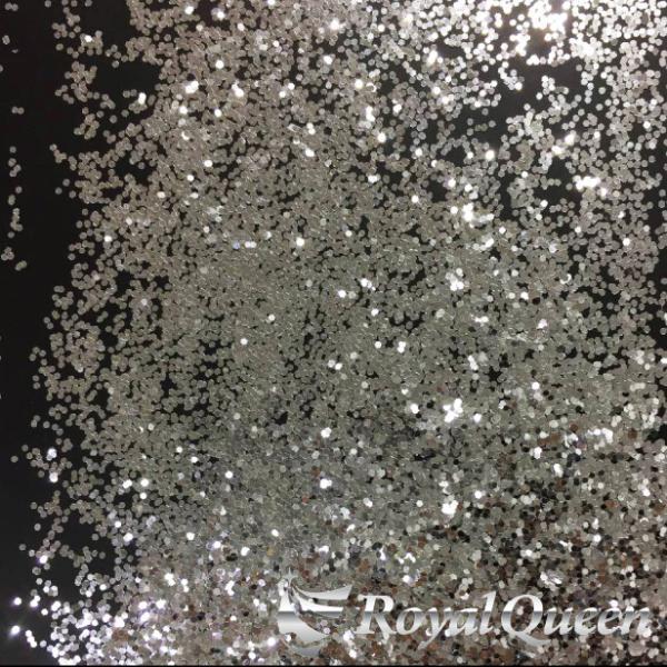 ラメ フレーク シルバーA 0.8mm 100g B100_画像2