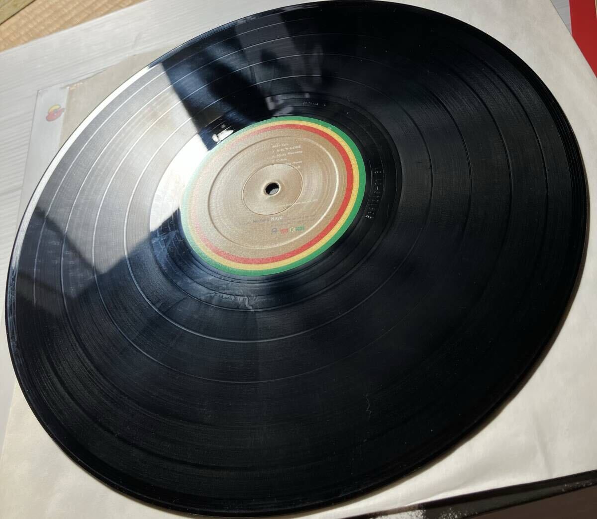 UK LP BOB MARLEY & THE WAILERS KAYA Rasta Color Label 548 899-1_画像10
