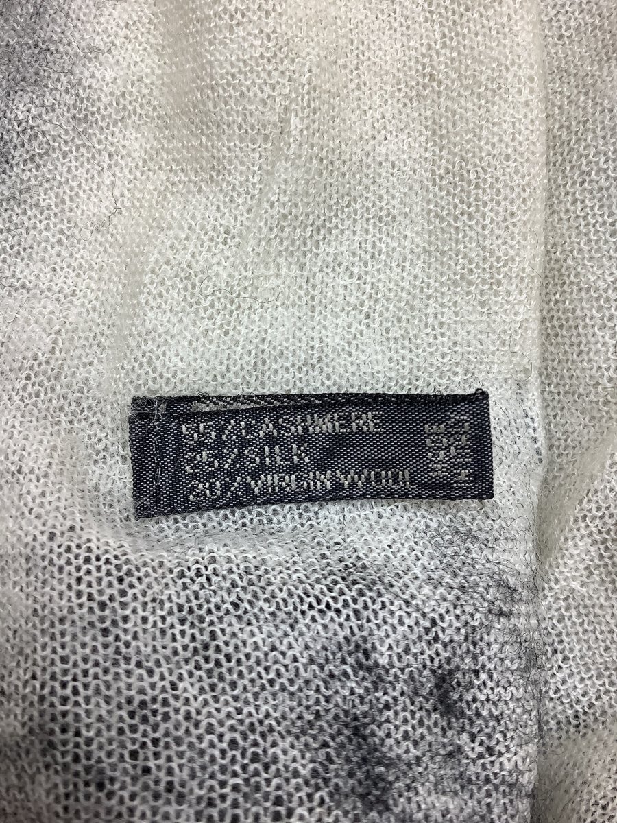 Faliero Sarti ファリエロサルティ ハートのニットストール カシミヤ55%_画像10