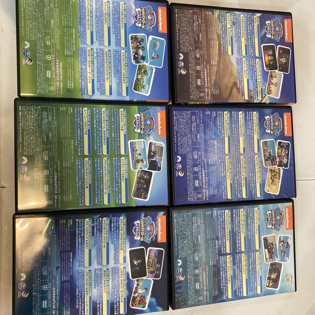 DVD パウパトロール nikelodeon アニメ　シーズン2 シーズン3 12枚セット　【1226】