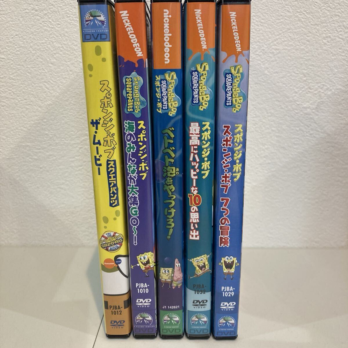 スポンジボブ　DVD5枚セット1枚追加　英語　日本語　キッズ　【0】_画像1