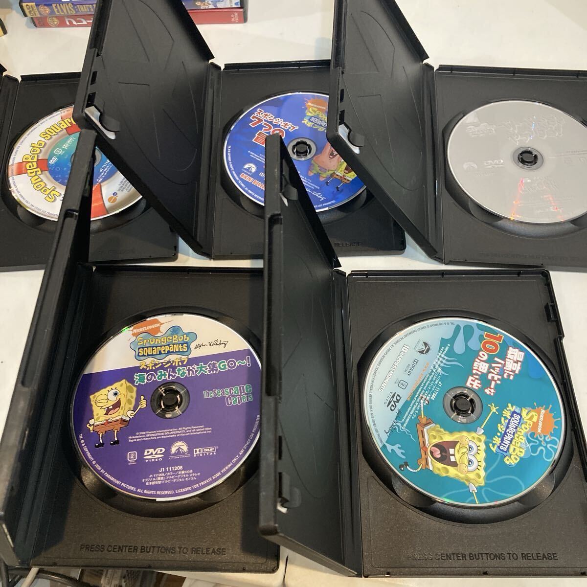 スポンジボブ　DVD5枚セット1枚追加　英語　日本語　キッズ　【0】_画像2