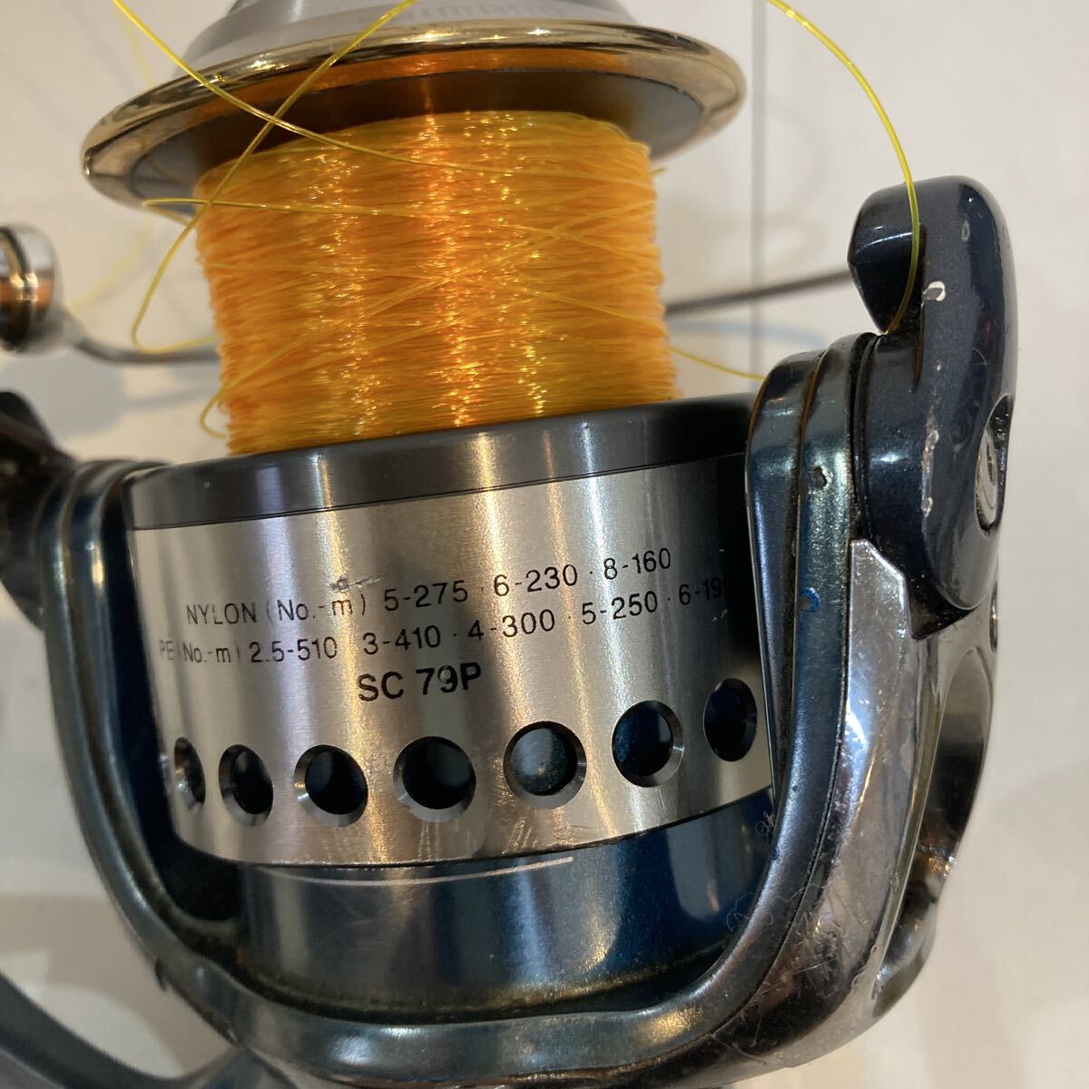 高級 STELLA SW8000PG SHIMANO ステラ シマノ 替えスプール付 【1250】リール 釣り フィッシング_画像4