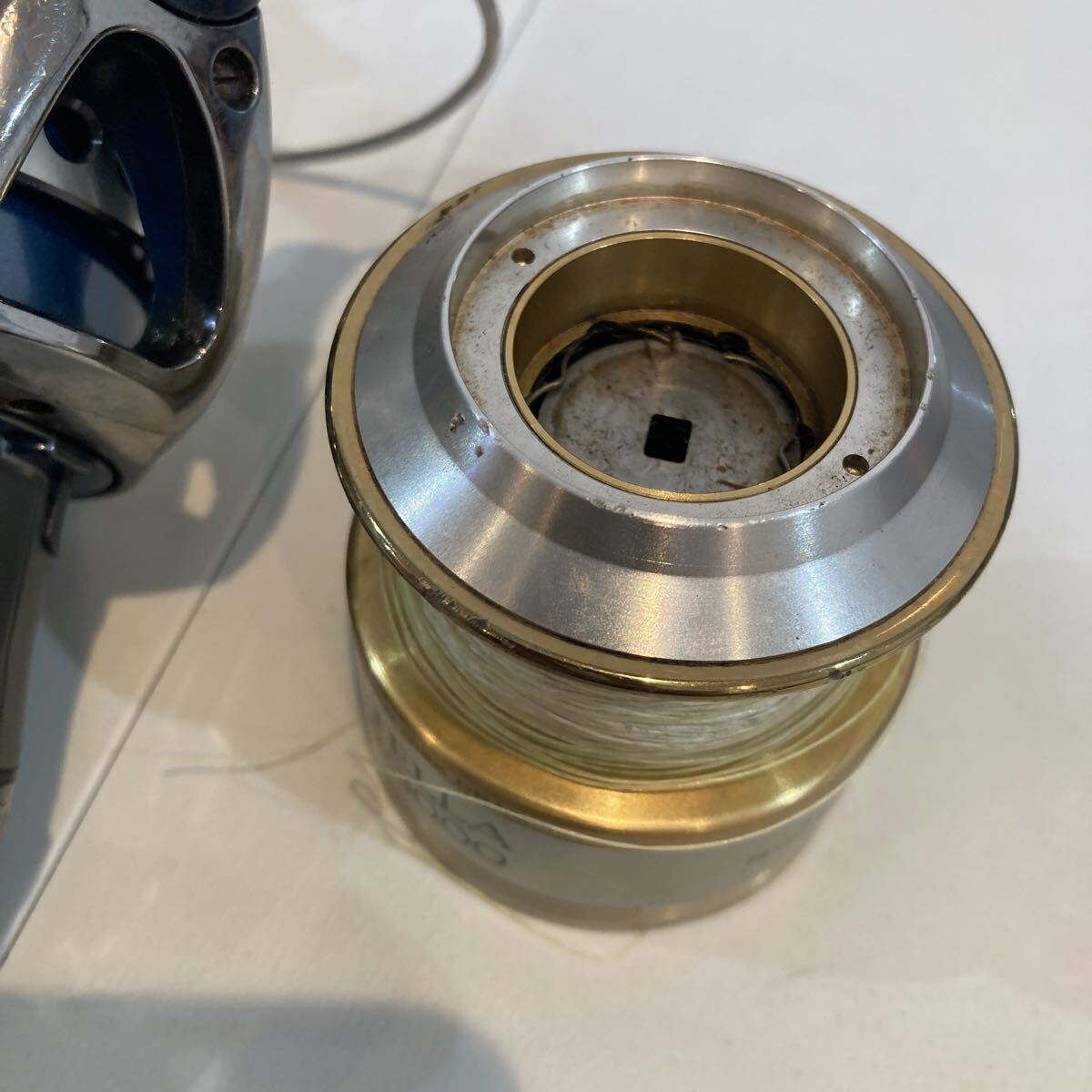 高級 STELLA SW8000PG SHIMANO ステラ シマノ 替えスプール付 【1250】リール 釣り フィッシング_画像6