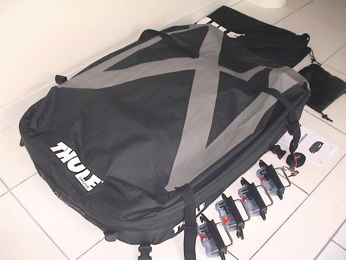 282【THULE】スーリー★ソフトルーフボックス Ranger/レンジャー90★シムテープ対策品/USED_画像1