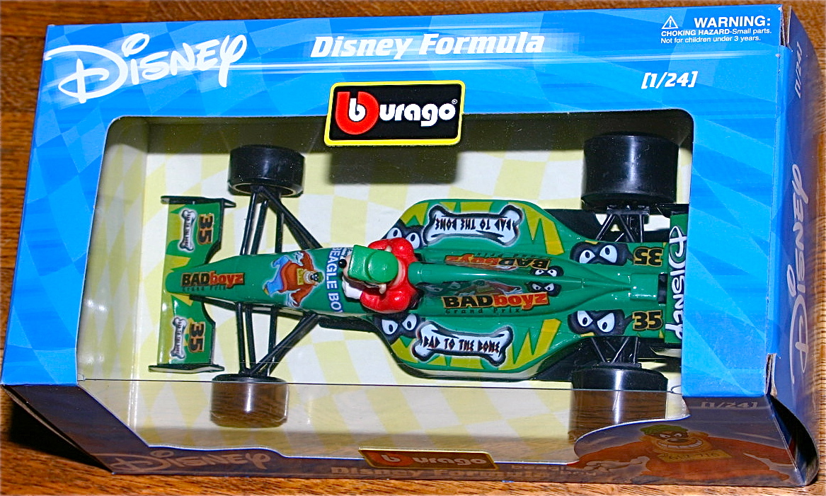 ブラーゴ 1/24 ディズニー フォーミュラ ビーグル ボーイズ Bburago F1 Disney Beagle Boy_画像3