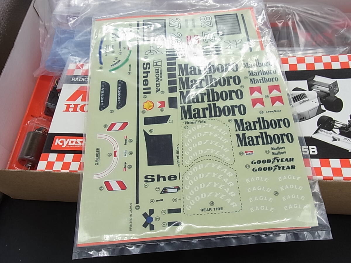 ☆処分☆ 京商 1/10 マクラーレン ホンダ MP5/5B 箱痛み_画像3