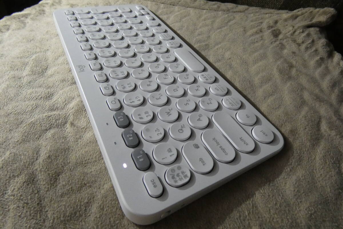 動作良好・美品 ☆ logicool/ロジクール K380 Multi-Device Bluetooth Keyboard・ワイヤレスキーボード Y-R0056　送料：430円_画像3