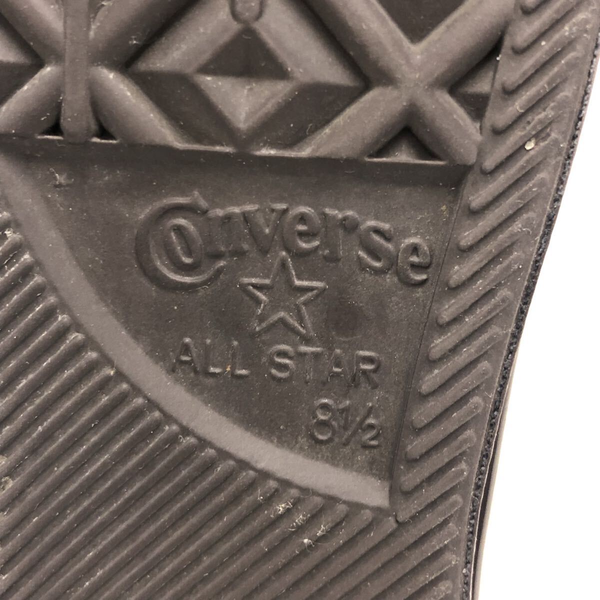 CONVERSE コンバース ハイカットスニーカー レザー シューズ オールブラウン 8.5 27cm メンズ 1C269 M645DNQC00470 靴 中古品 _画像10