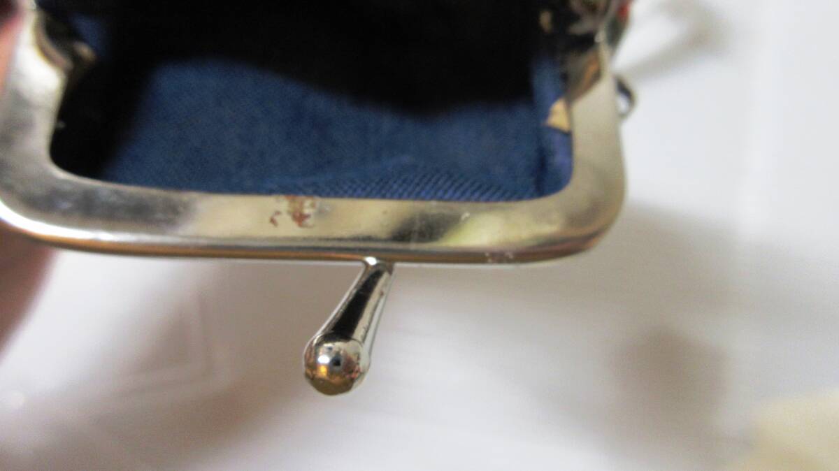 コインケース キタムラ　がま口 ミニコインケース / 琉球紅型　小銭入れ 二点まとめて_画像5