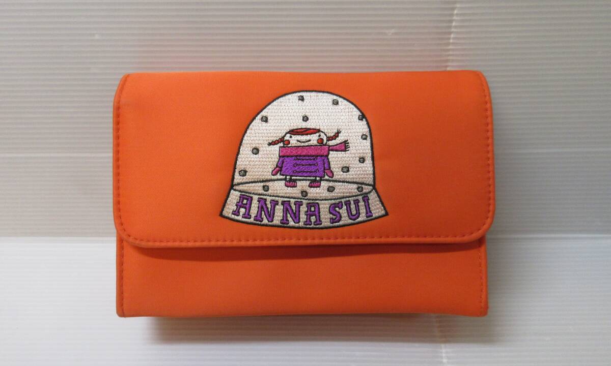 ANNA SUI アナスイ ポーチ　オレンジ_画像1