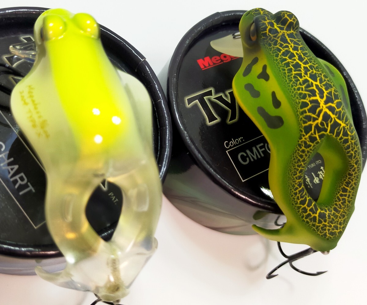 新品★ タイプX ファインチャート ＆ CMF ★ TYPE-X FINE CHART ＆ CMF/Megabass/メガバス/TYPEX/タイプ/エックス_画像5