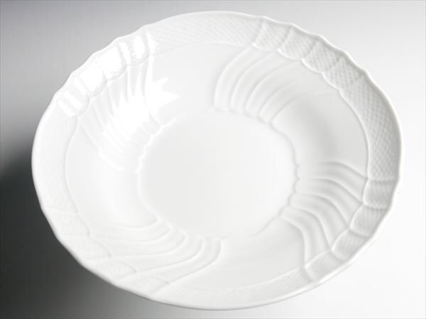 リチャードジノリ ベッキオホワイト 大型 コンポート 25.5cm k136_画像2