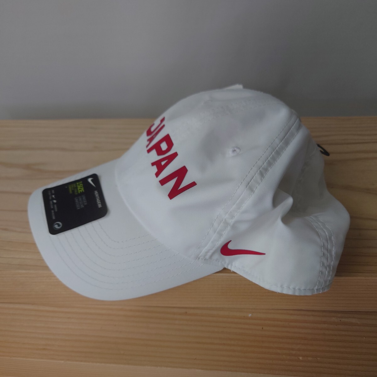 NIKE JAPAN キャップ ナイキ 日本代表 帽子　白　 ランニングなど_画像2