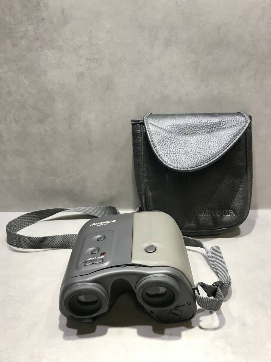 双眼鏡【S14250◎】MINOLTA AUTOFOCUS 8×22 6.5°ミノルタ オートフォーカス【未確認】251029_画像1