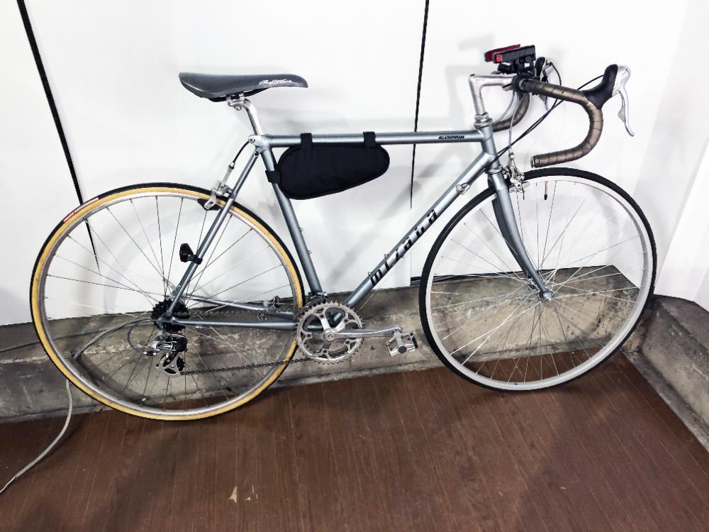 地域限定送料無料★美品 中古★MIYATA ミヤタ ロードバイク 700×23C アルミフレーム【miyata ロードバイク】FO1K_画像10