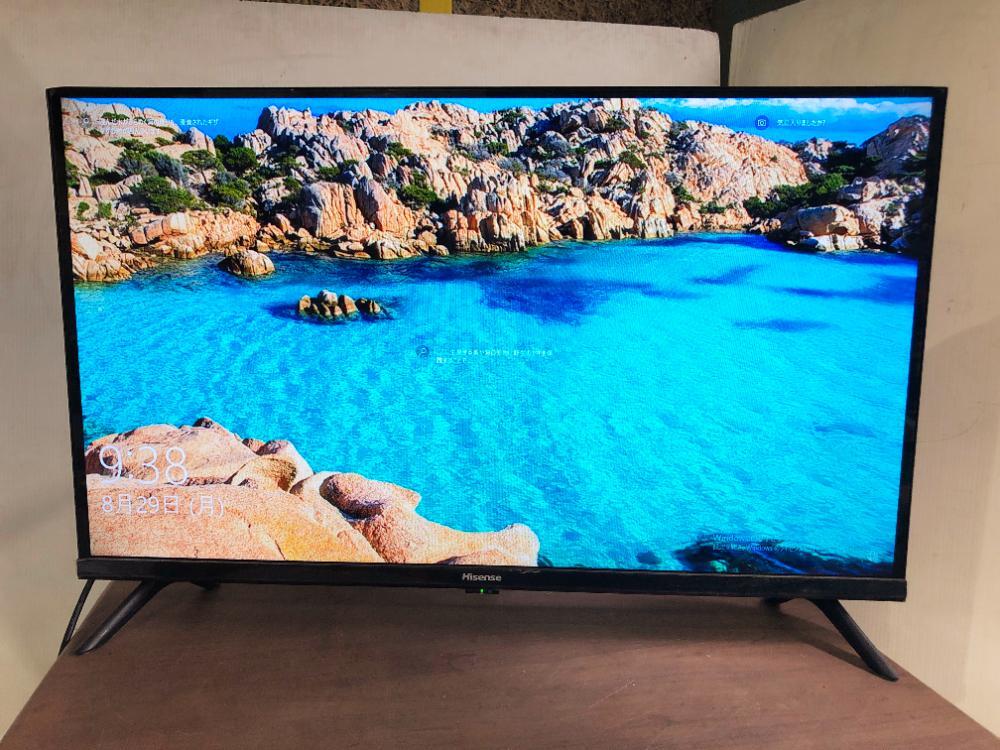 全国送料無料★2021年製★極上超美品 中古★Hisense/ハイセンス☆32V型液晶テレビ☆NEOエンジン2K搭載☆テクスチャー復元【32A30G】FOG2_画像3