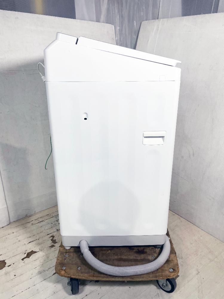 送料無料★2022年製★極上超美品 中古★AQUA 9kg 「らくらくSONIC」搭載！超音波洗浄でエリ・ソデ汚れ真っ白に！ 洗濯機【AQW-VX9M】FK9R_画像7