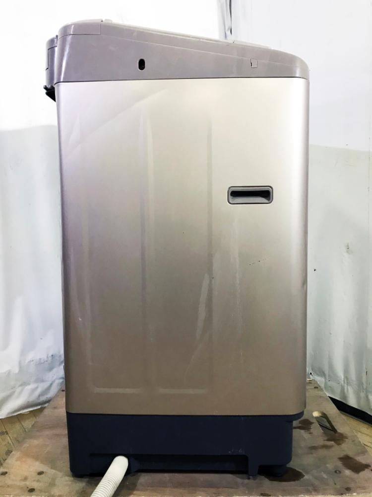 ♪送料無料★極上超美品 中古★日立 10㎏ 黄ばみ除去に［つけおき］ナイアガラビート洗浄!!自動おそうじ 洗濯機【BW-V100B-N】FOEU_画像10