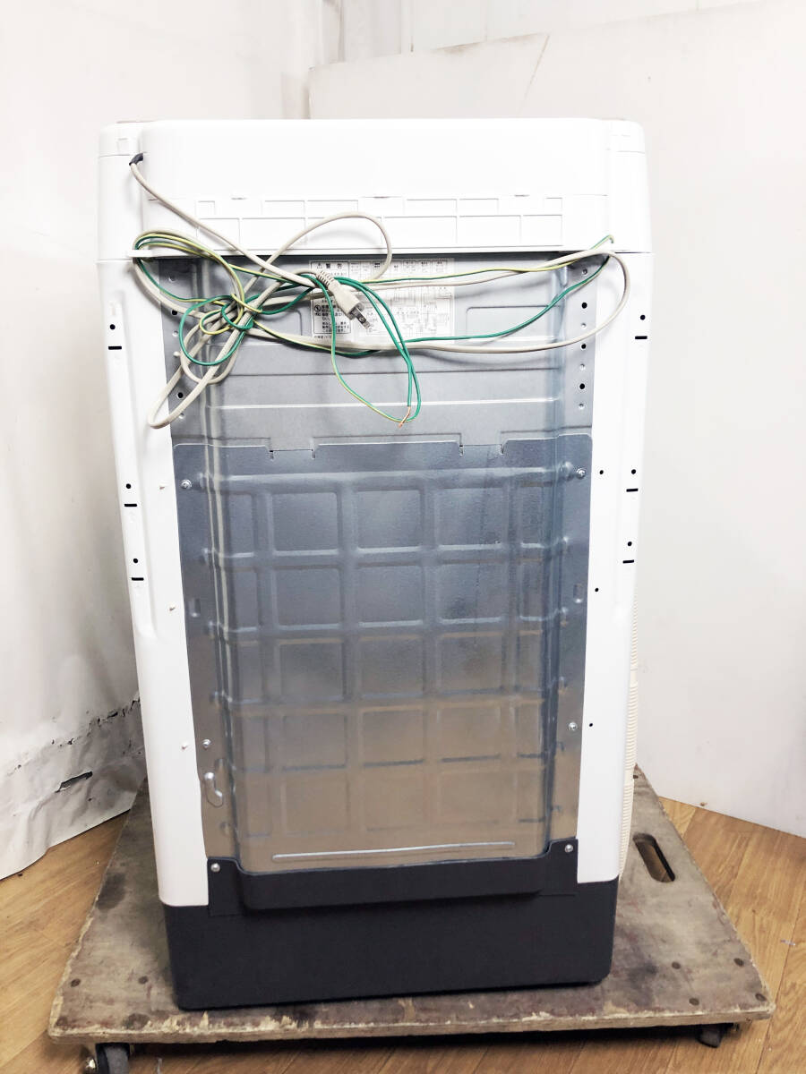 ♪送料無料★極上超美品 中古★日立 10㎏ [つけおき]ナイアガラ ビート洗浄！洗剤セレクト☆洗濯機【BW-V100E-N】FOCJ_画像9