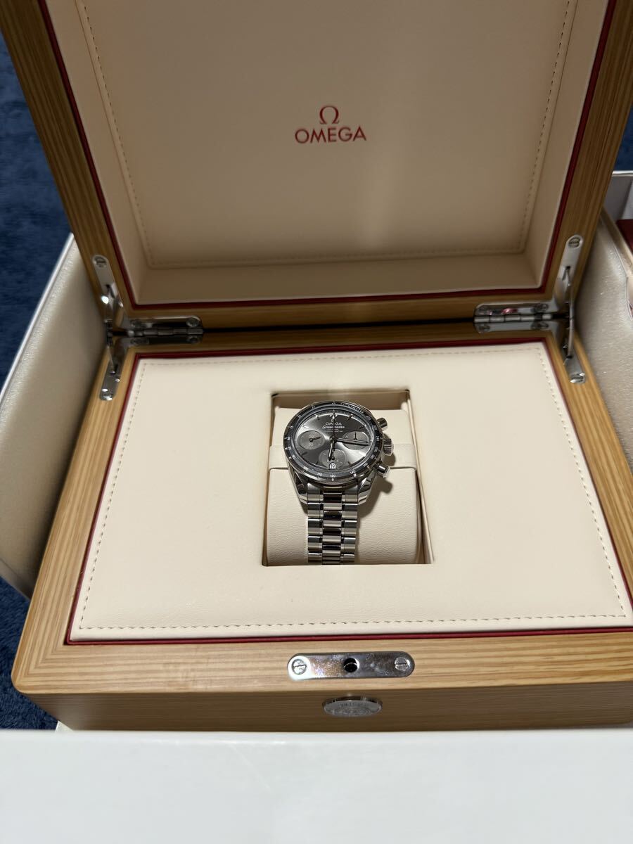 オメガ スピードマスター38 324.30.38.50.06.001 自動巻き SS メンズ クロノグラフ OMEGA_画像2