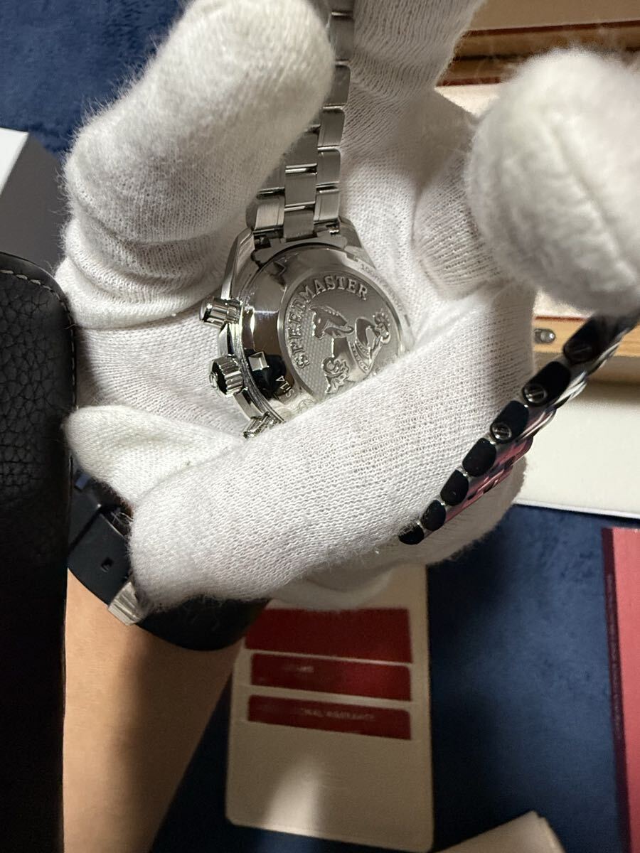 オメガ スピードマスター38 324.30.38.50.06.001 自動巻き SS メンズ クロノグラフ OMEGA_画像6