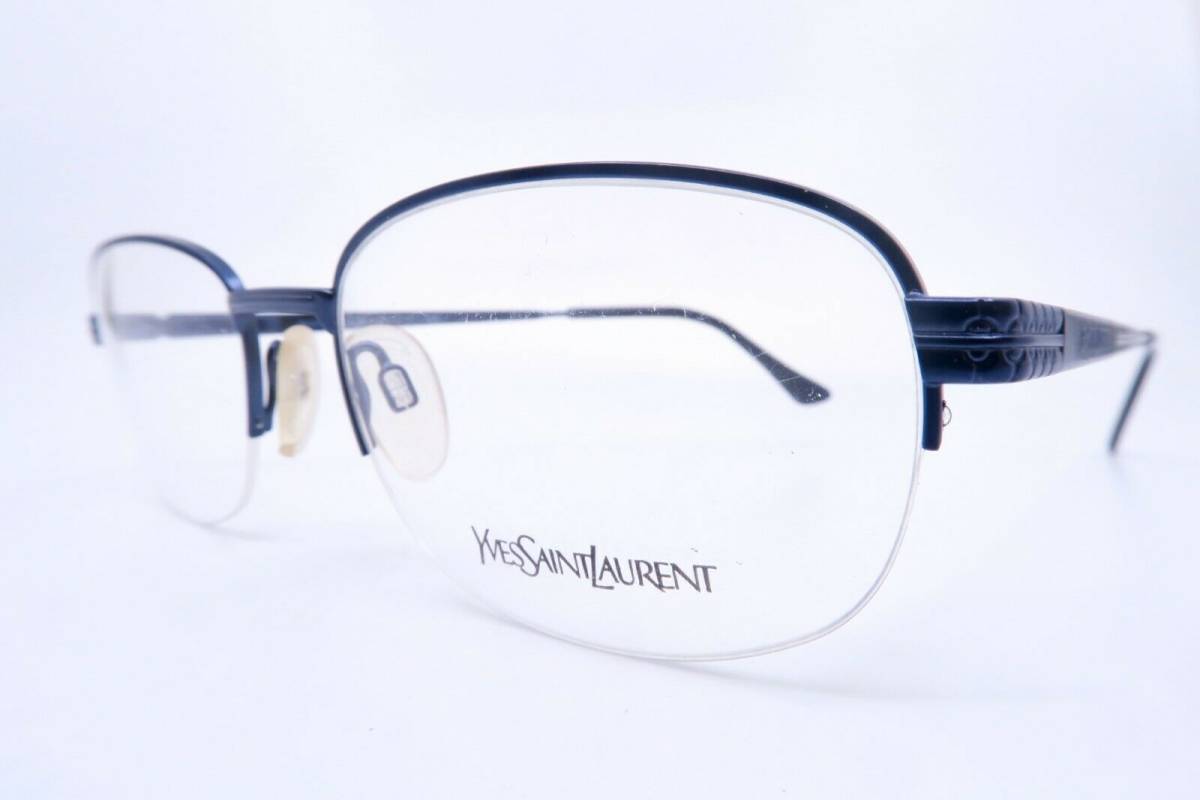 【未使用品】Yves Saint Laurent イタリア製 ビンテージ メガネ フレーム 眼鏡 サングラス アイウェア イヴサンローラン デッドストック_画像2