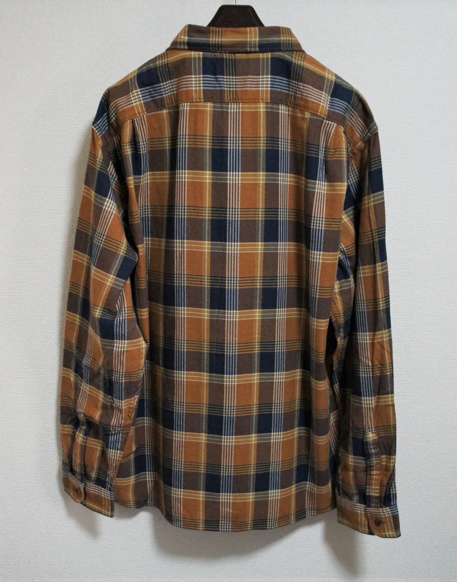 SALE【新品】サイズ:SLIM XXL WALLACE & BARNES ウォレス&バーンズ midweight flannel shirt in rustic plaid フランネルシャツ VICUNNA 2_画像4