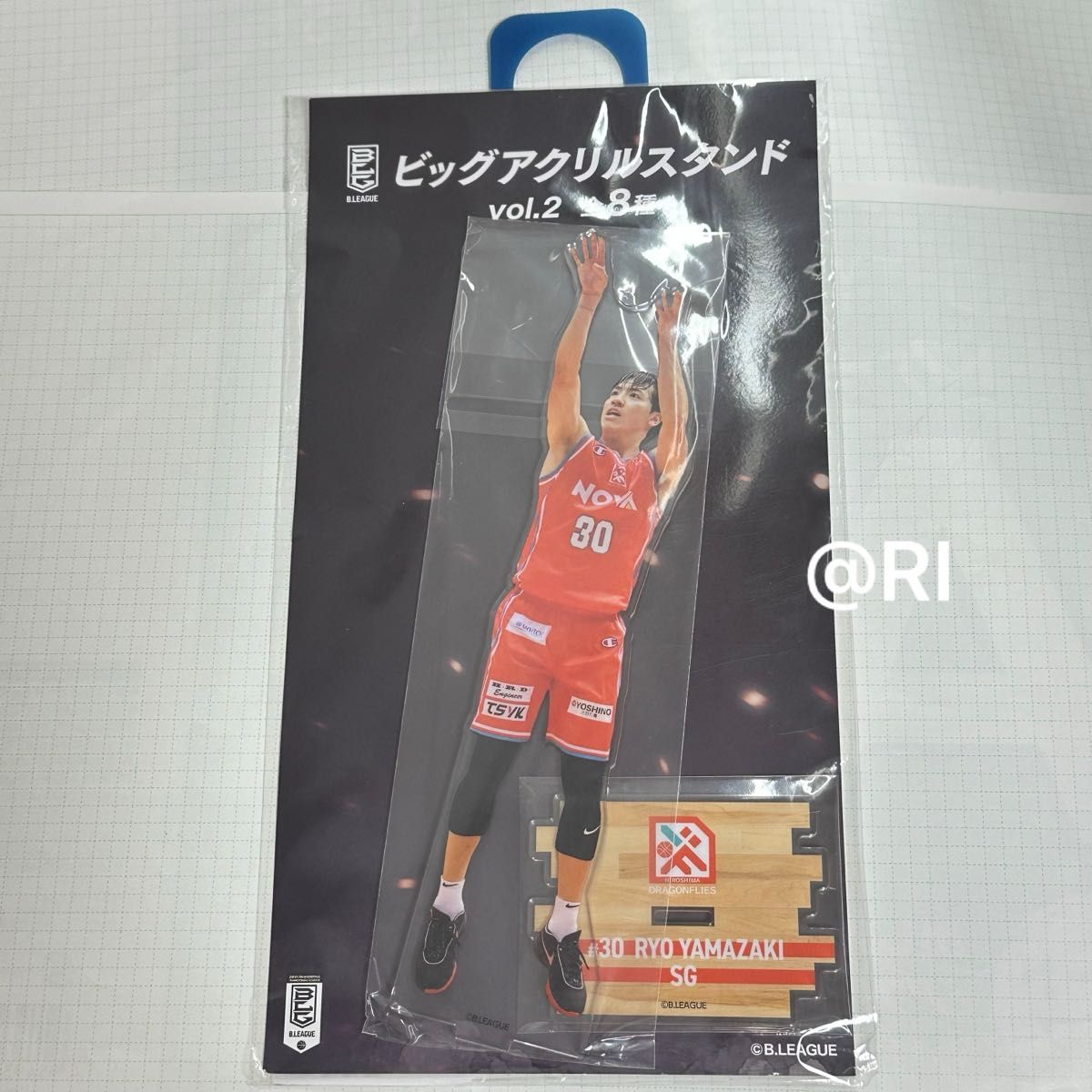 ①GIGO限定 B.LEAGUE(Bリーグ) ビッグアクリルスタンド 2種セット B