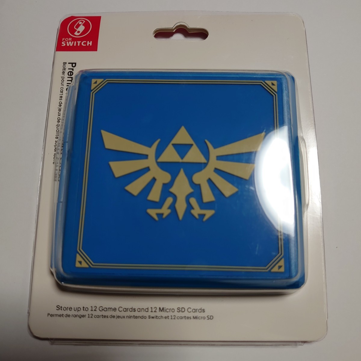 Paypayフリマ 新品 ニンテンドースイッチ ゲームカードケース ゼルダの伝説 ハイラルの紋章