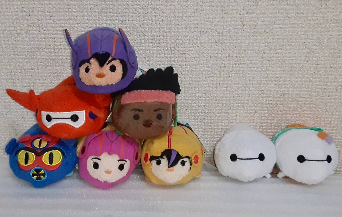 人気no 1 全7体 等 S ヒロ ぬいぐるみ Tsum Tsum ツムツム ベイマックス ディズニーストア ハロウィン 15 国内正規品 ベイマックス1体の合計8個 その他 Labelians Fr