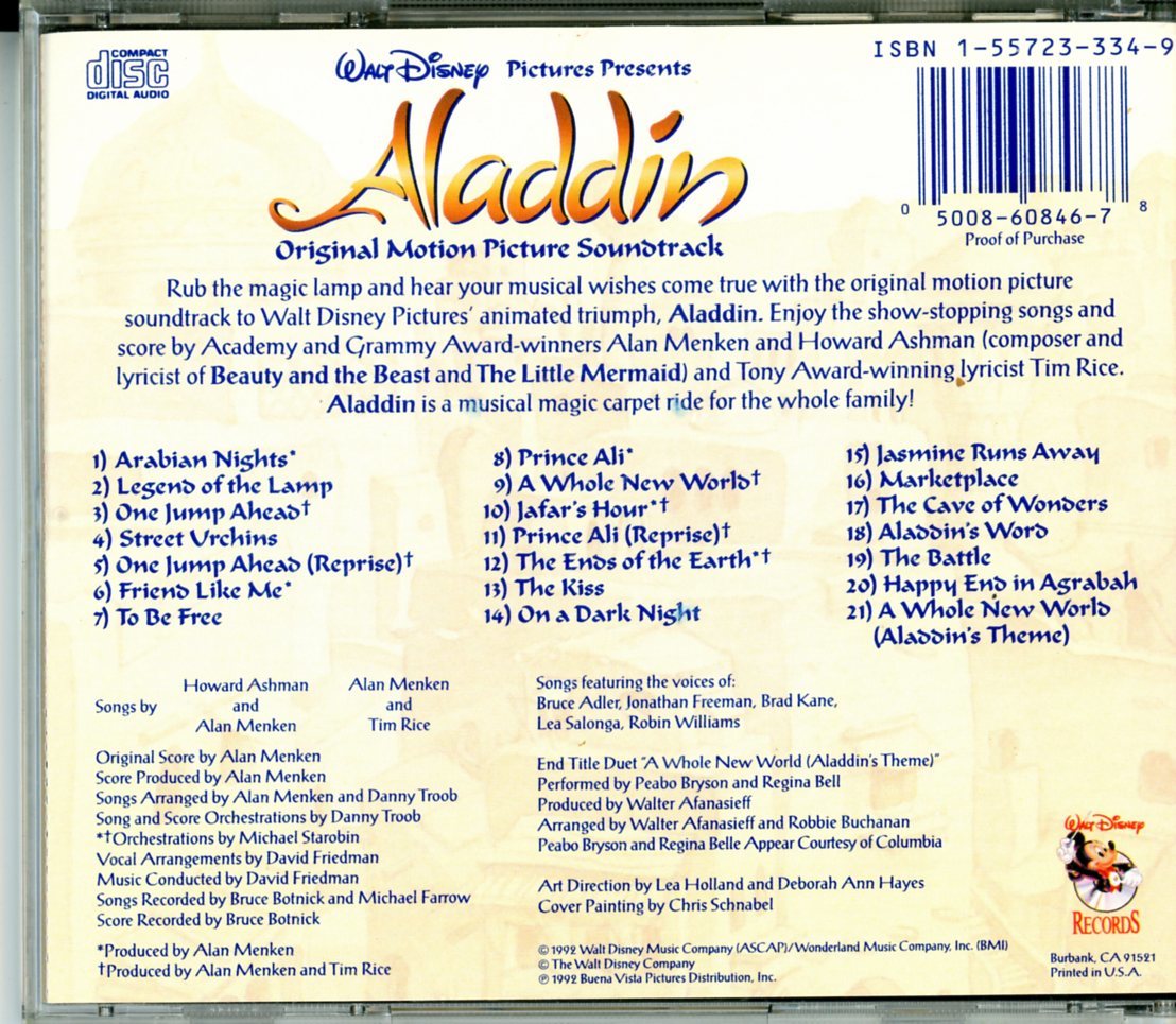 Алладин саундтрек. Саундтреки Дисней. Aladdin Soundtrack CD. Песня Аладдина на английском. Саундтрек дисней
