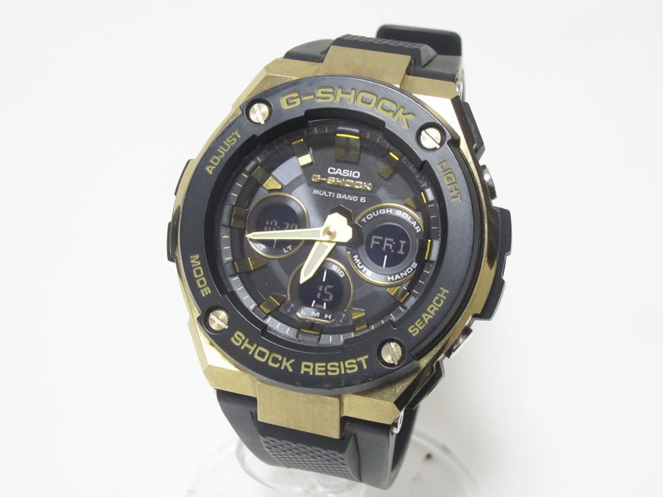 グランドセール G-STEEL カシオ CASIO 送料無料 Gスチール 美品 GST