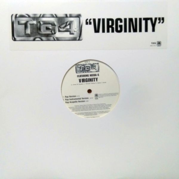 12inchレコード　 TG4 / VIRGINITY feat. NEEDA-S_画像1