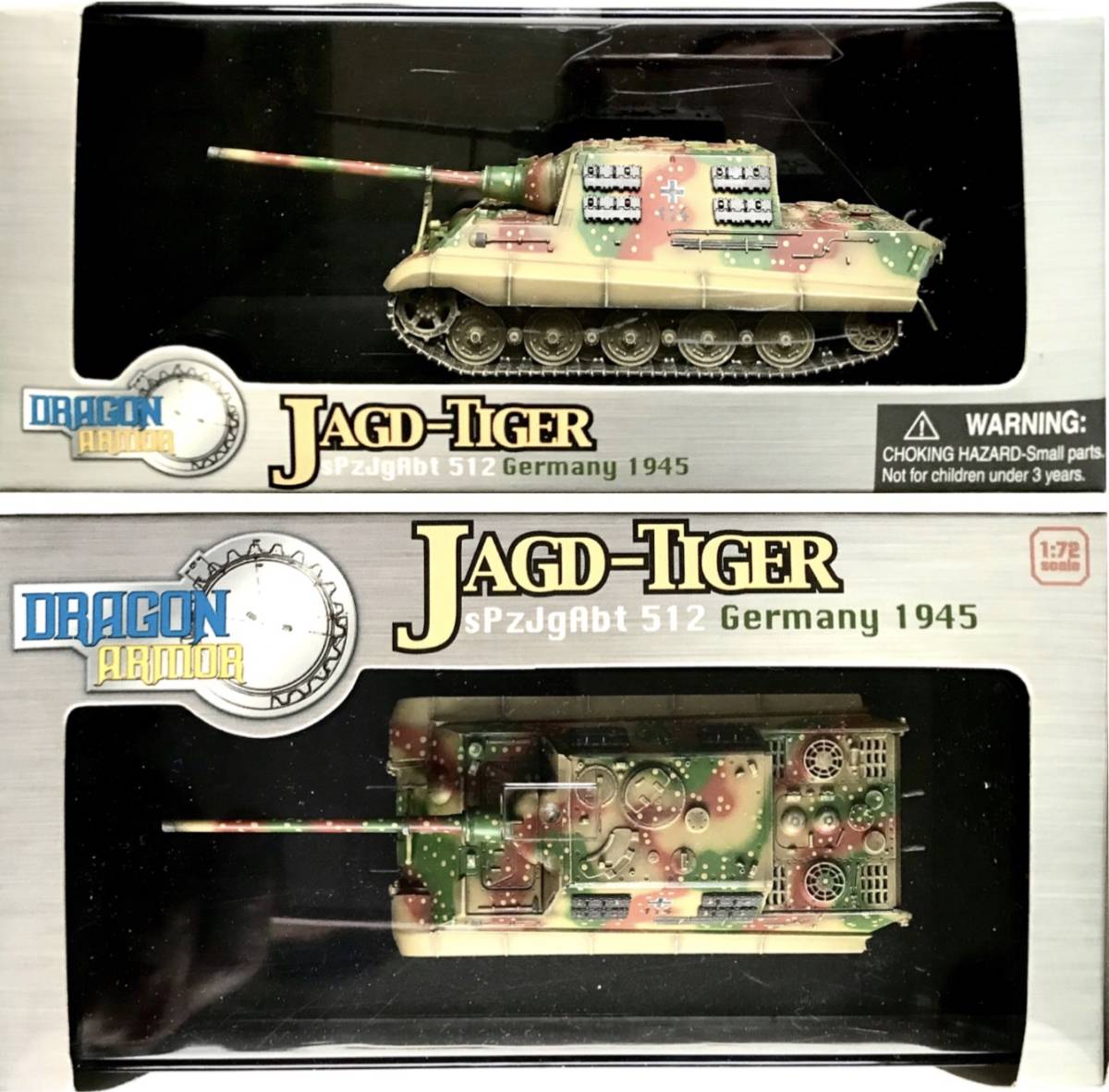 # Dragon armor -[ out of print ] 1/72ya-kto Tiger hen shell type no. 512 -ply .. tank large .1945 Germany book@ country w/.. fixation clamp installation condition 