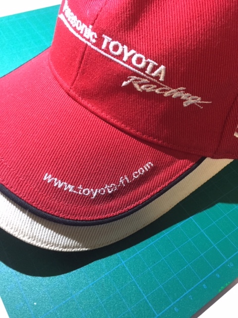 2002年 F1日本グランプリ トヨタ応援キャップ 2002年 F1日本グランプリ トヨタ応援キャップ