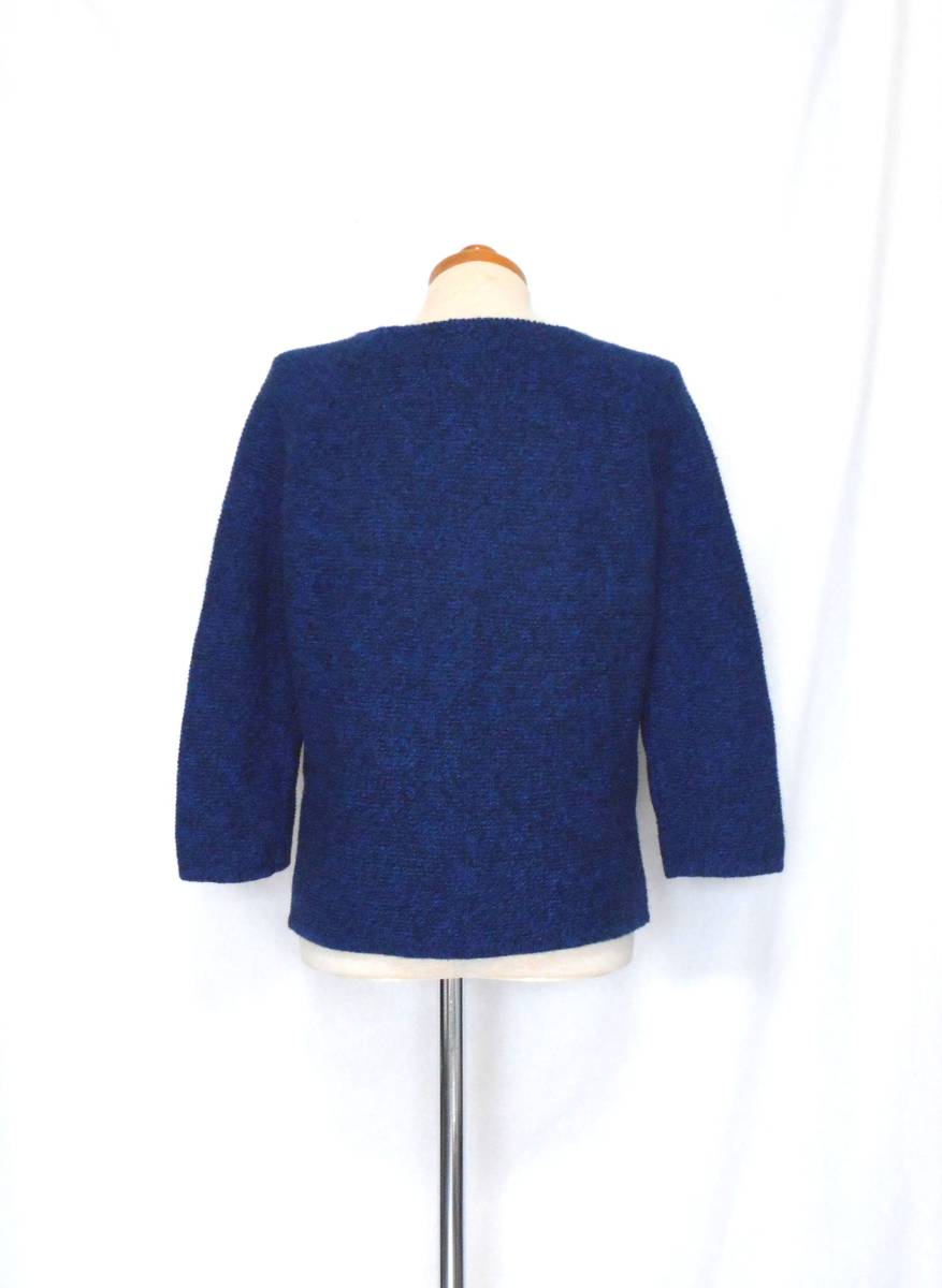 ( beautiful goods free shipping!) BALLSEY Ballsey blue Anne gola wool knitted ( blue easy pull over light warm Tomorrowland )