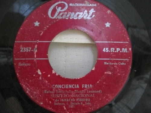 / 試聴可 / CUBA / キューバ / 45'S / SEPTETO NACIONAL DE IGNACIO PINEIRO / PANART 2357 / イグナシオ・ピニェーロ / Son / ソン_画像1