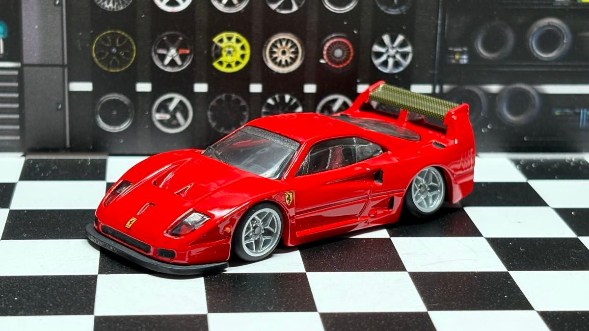 ホットウィール フェラーリF40コンペティツィオーネ カスタム