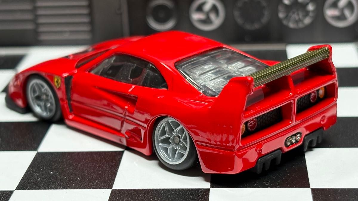 ホットウィール フェラーリF40コンペティツィオーネ カスタム