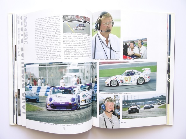 洋書◆ポルシェ モータースポーツ写真集 本 1999 自動車 レース_画像8