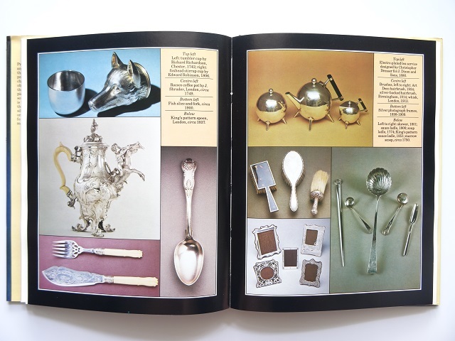  foreign book * silver product photoalbum book@ silver tableware silver materials compilation 