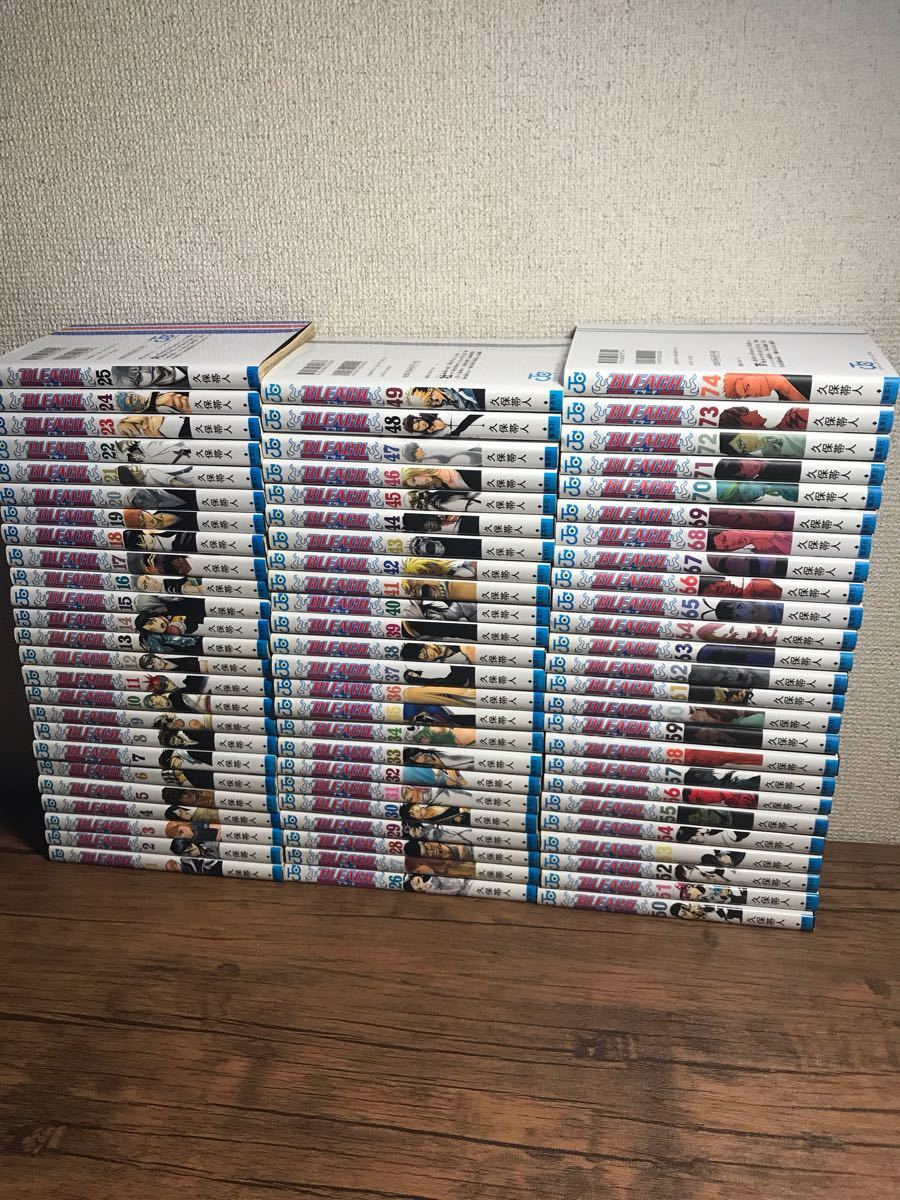 Paypayフリマ bleach ブリーチ 全巻 1 74巻セット Paypayフリマ bleach ブリーチ 全巻 1 74巻セット