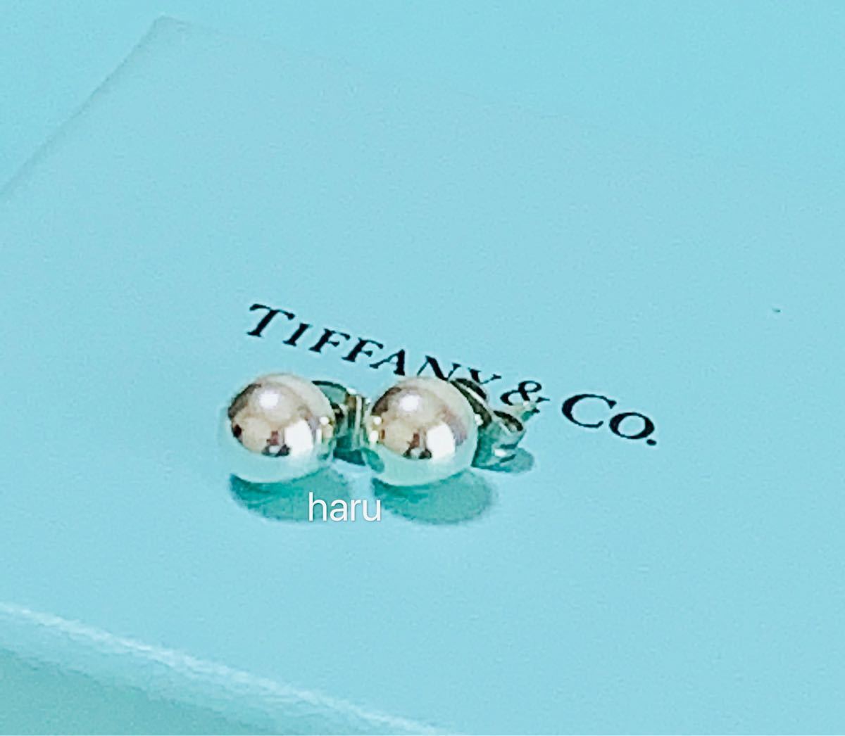 TIFFANY&Co ティファニーハードウェアラインのボール ピアス TIFFANY&Co ティファニーハードウェアラインのボール ピアス
