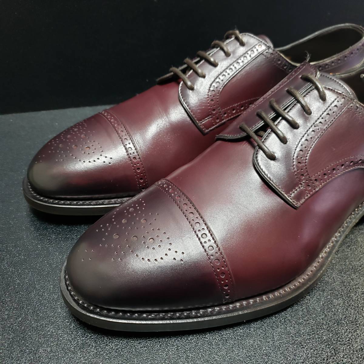 サントーニ（Santoni） イタリア製革靴 ボルドー UK9 | contifarma.pe