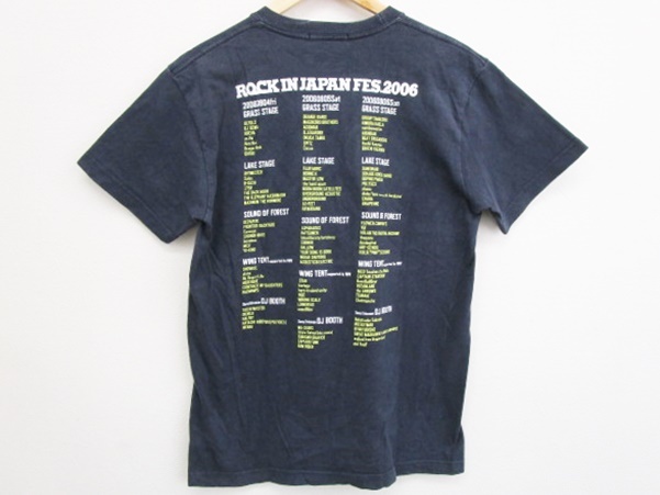 Paypayフリマ Rockin On ロッキング オン Rock In Japan Fes 06 半袖 Tシャツ mサイズ Paypayフリマ Rockin On ロッキング オン Rock In Japan Fes 06 半袖 Tシャツ mサイズ